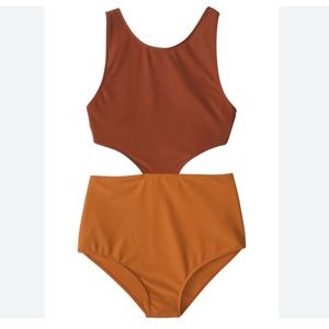 NWT Title Nine SEPTEMBER the Line - Veronica 2.0 Cut Out One Piece Swimsuit - S
